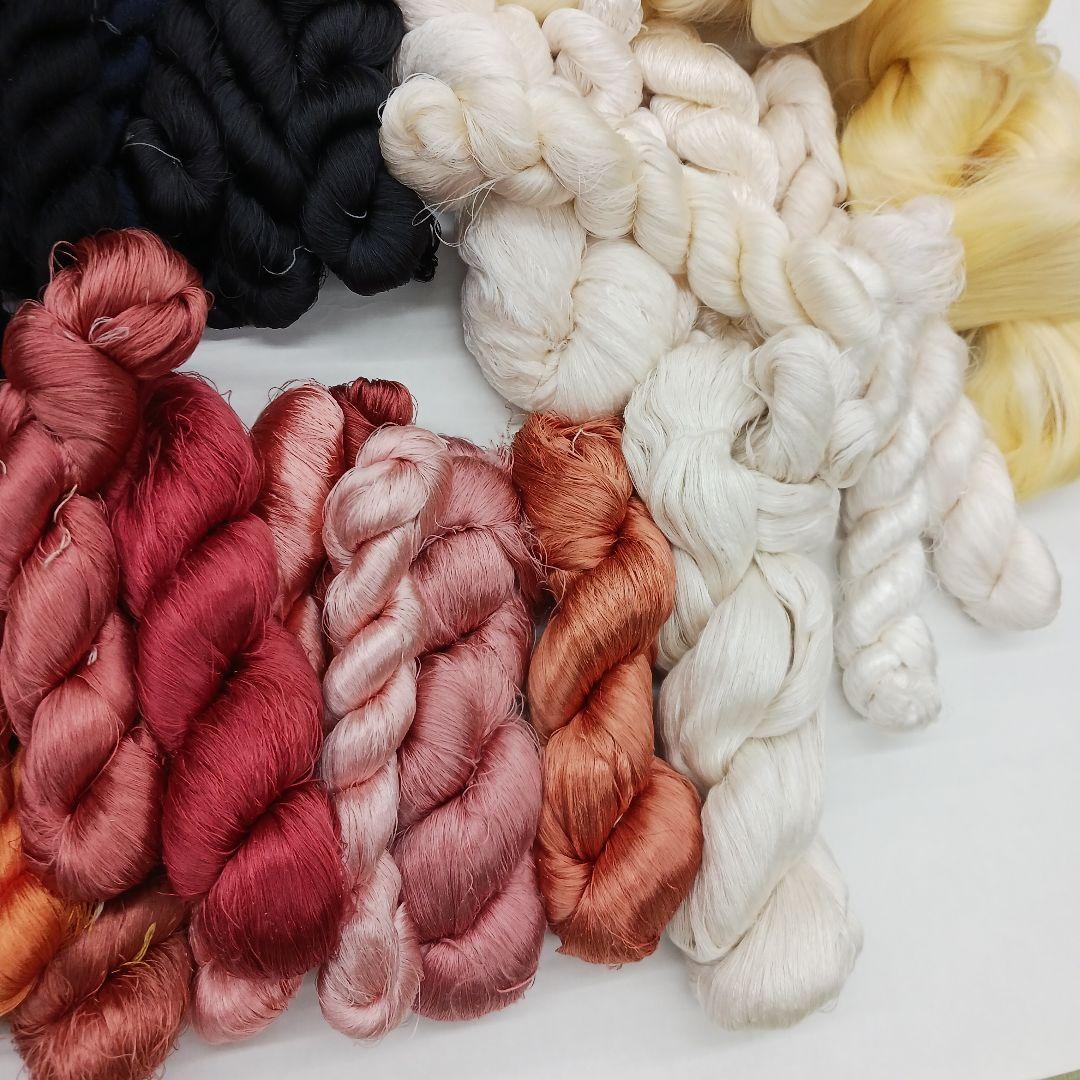 手芸用絹糸少しわけありセット