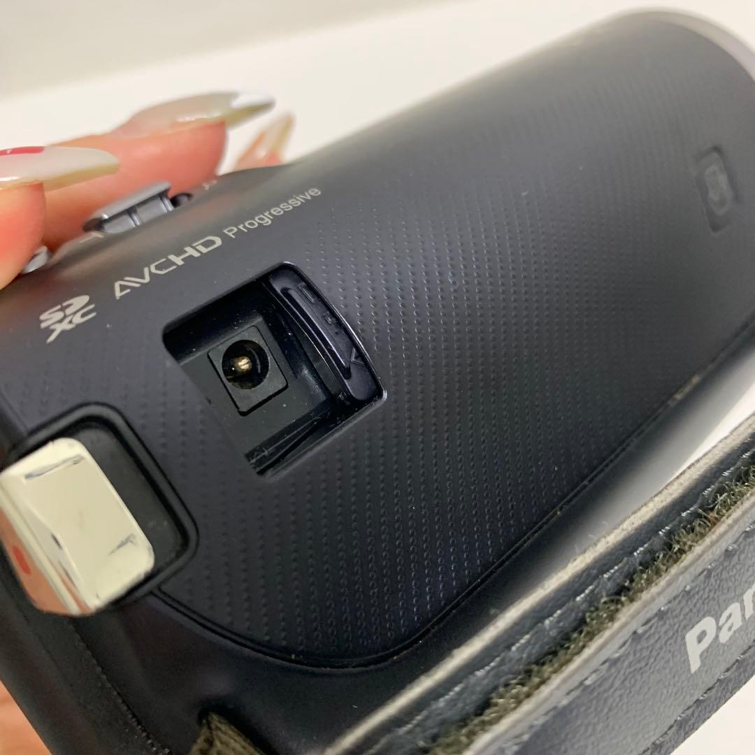 【動作確認済】Panasonic　HC-V520M　ビデオカメラ　ブラック