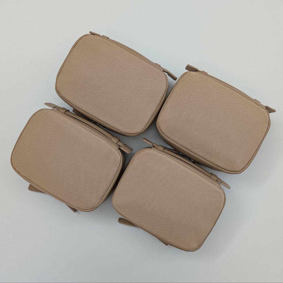 新品・未使用】エッティンガー トラベルポーチ 化粧ポーチ ベージュ 4