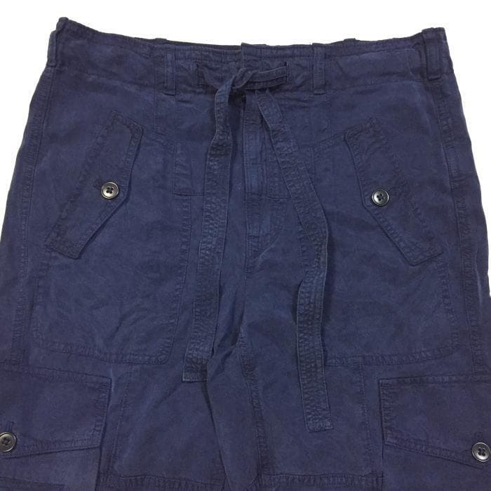 極美品￥37,400 ポロラルフローレン リネンブレンド ツイル カーゴ パンツ