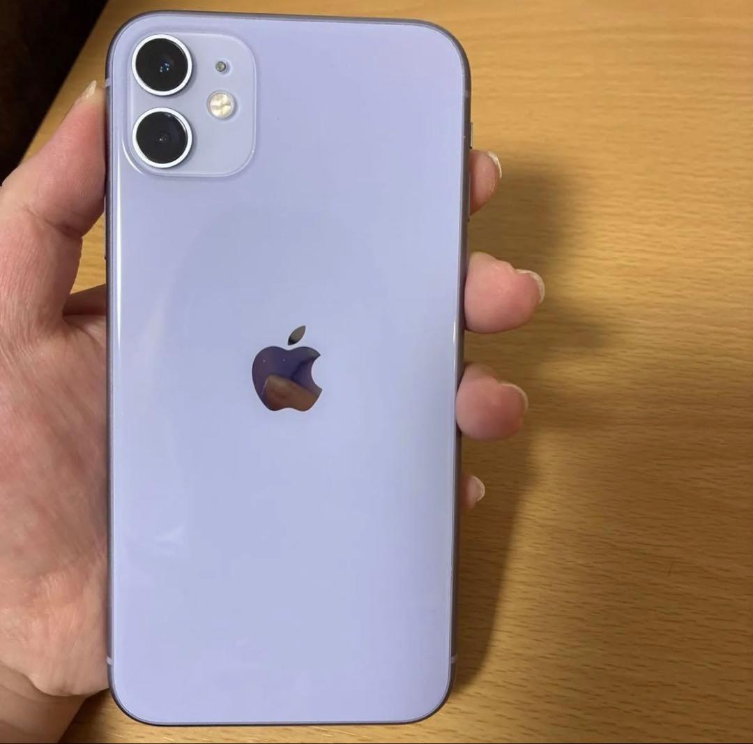 美品 Apple iPhone 11 ラベンダー 本体 - メルカリ