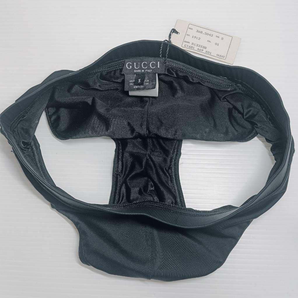 GUCCI グッチ メンズ ビキニパンツ ブラック 黒 スイムブリーフ