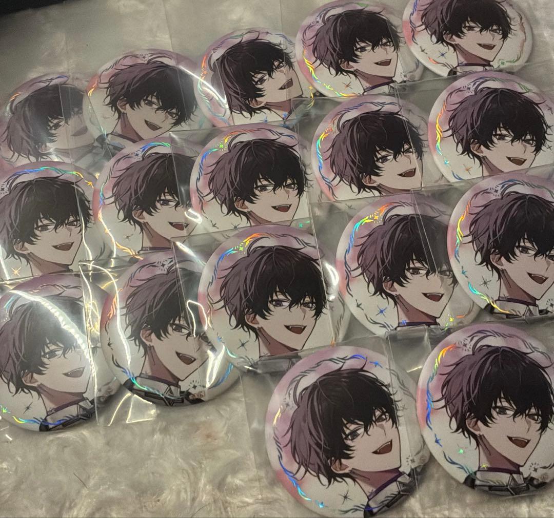 にじさんじ 7th 7周年 ART 缶バッジ 缶バ 佐伯イッテツ