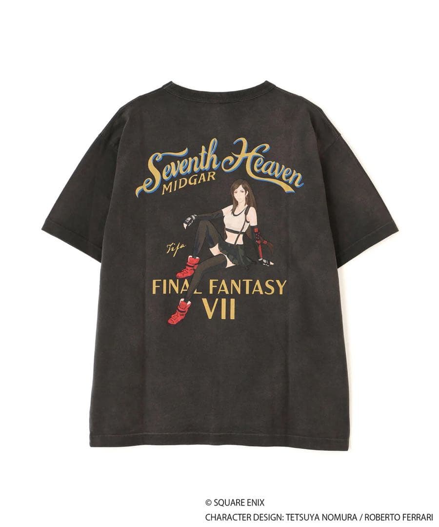 AVIREX FINAL FANTASY VII Tシャツ Tifa AVIREX × FINAL FANTASY VII REMAKE》PINUP T-SHIRT ”TIFA & AERITH