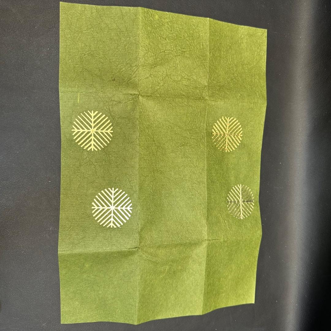 ♡Ea左1005 未使用保管品 表具師 奥村吉兵衛 茶粉入 煙草