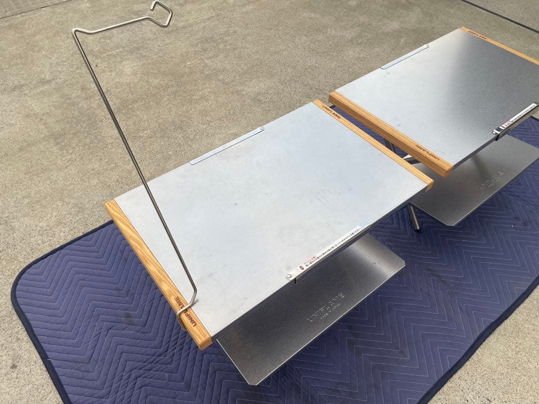 ユニフレーム 焚き火テーブル&レッグラック×2 専用ハンガー 専用トート