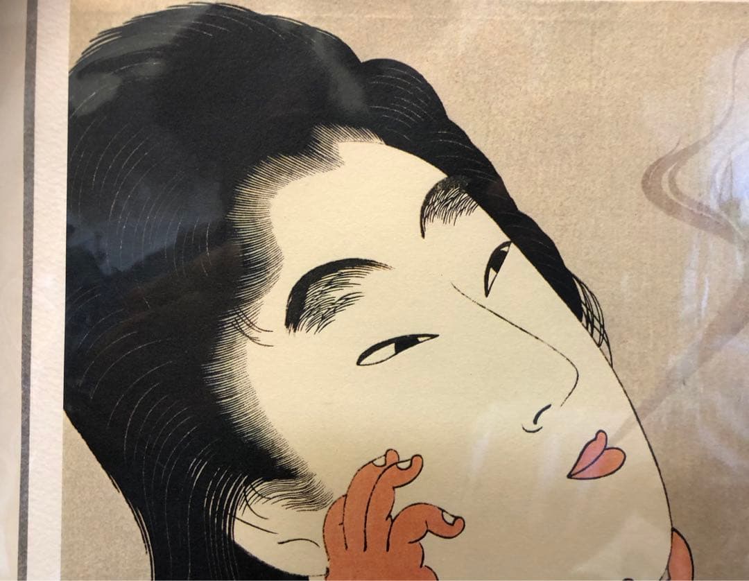 喜多川歌　美人絵　6枚