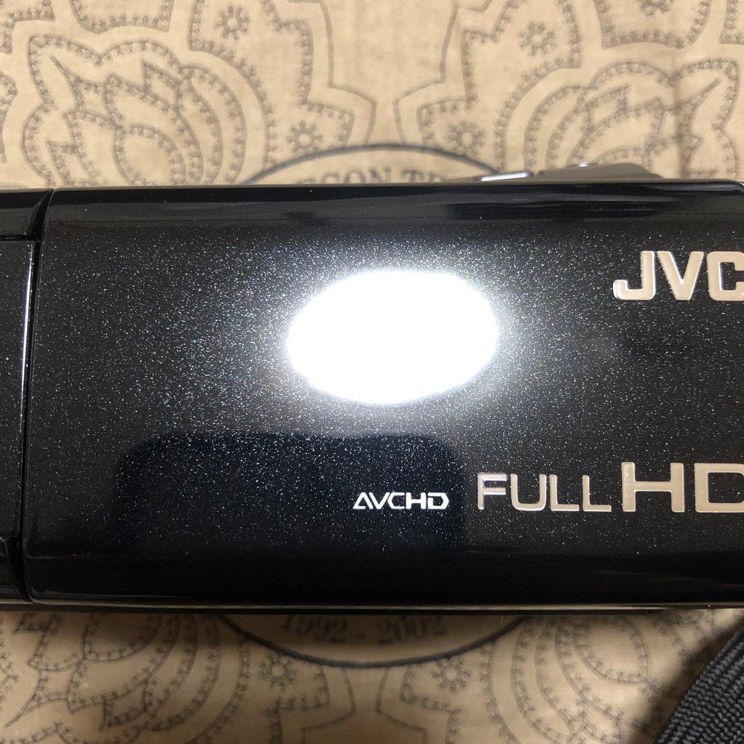 ほぼ新品 JVC Everio GZ-HM33 ブラック ケース付 ビデオカメラ