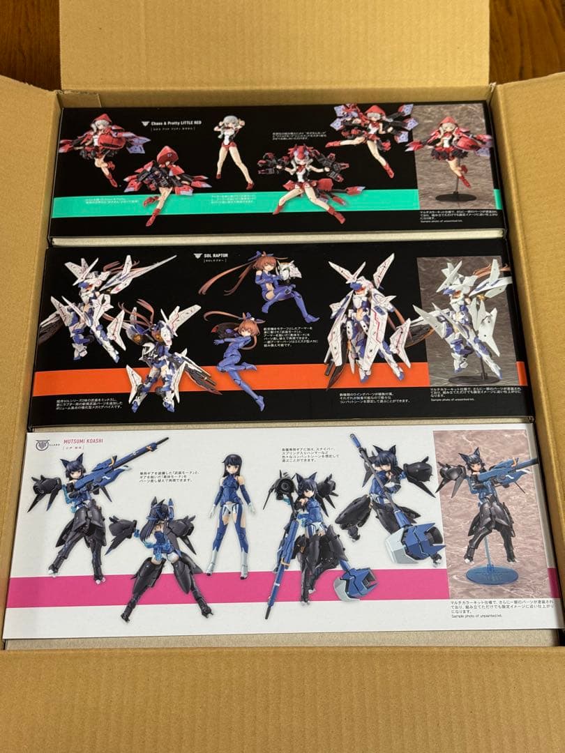 メガミデバイス SOLラプター 小芦睦海 カオス&プリティ赤ずきん コトブキヤ