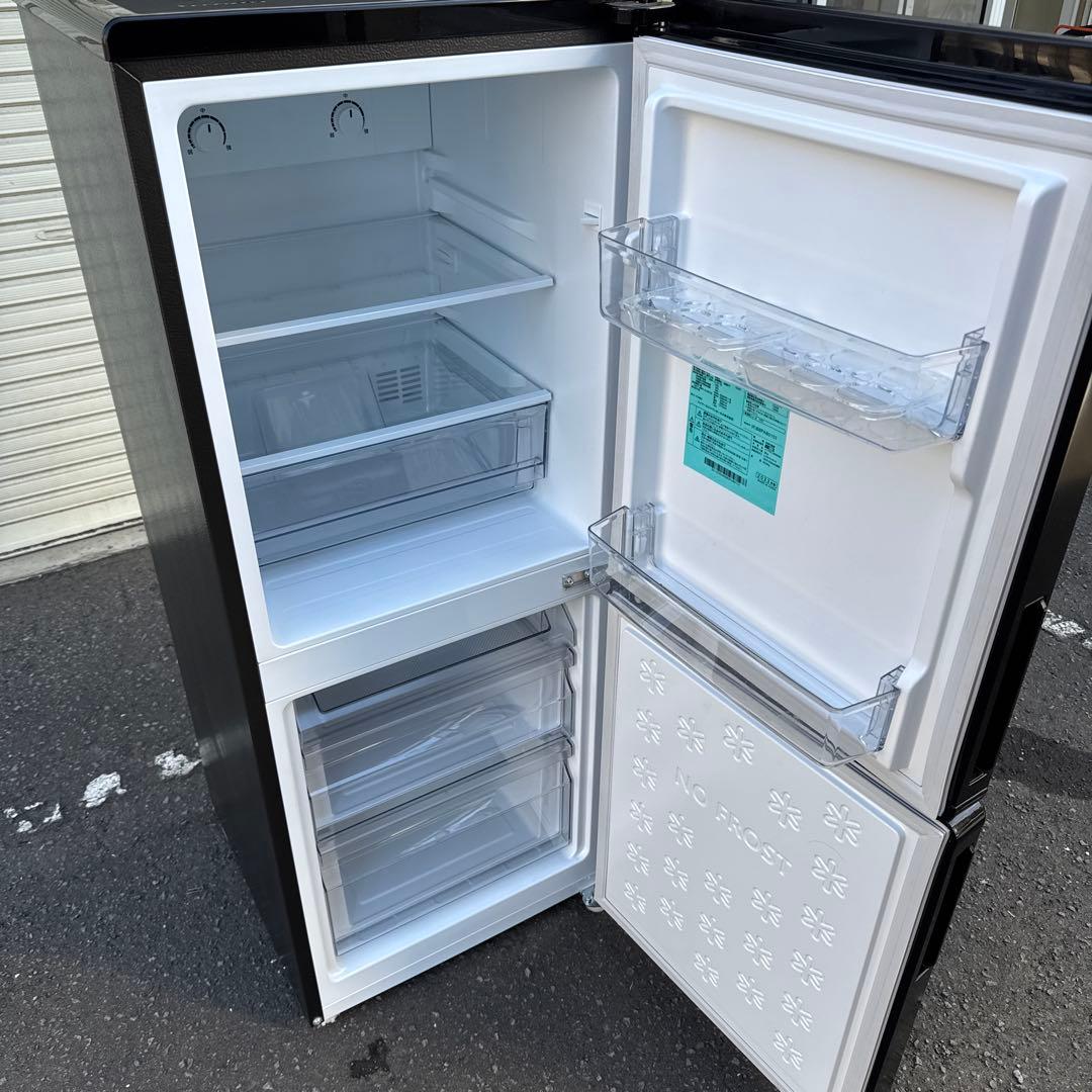 ハイアール　JR-NF148DK 2023年式　2枚ドア　冷蔵庫　送料無料