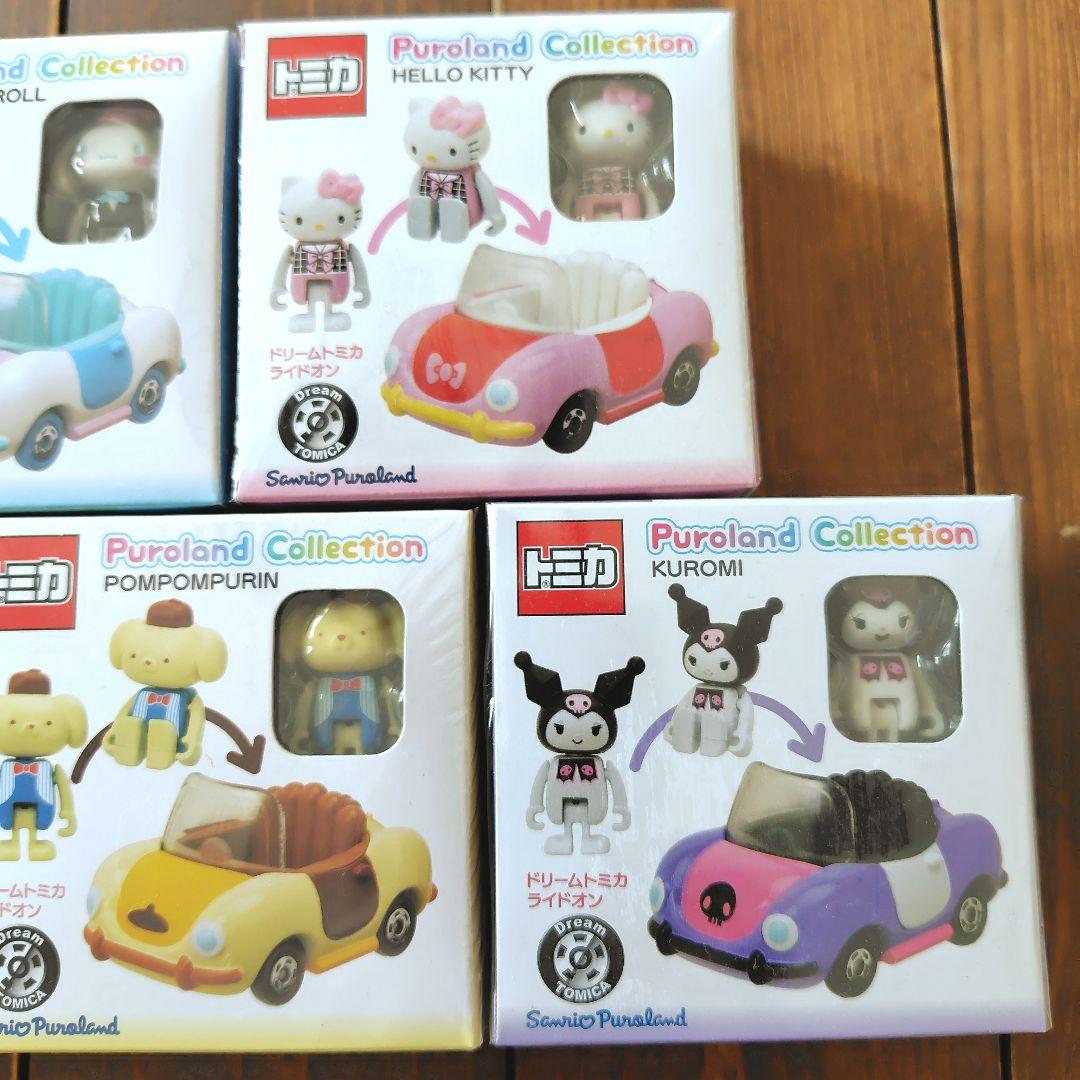 【未開封品】タカラトミー　トミカ ライドオン　サンリオピューロランド 5種セット