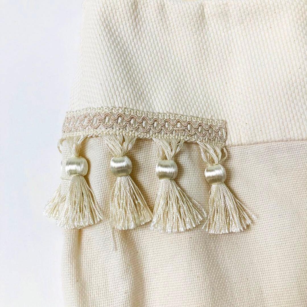 THE Dallas ザダラス フミエタナカ タッセル フリンジ 巻きスカート