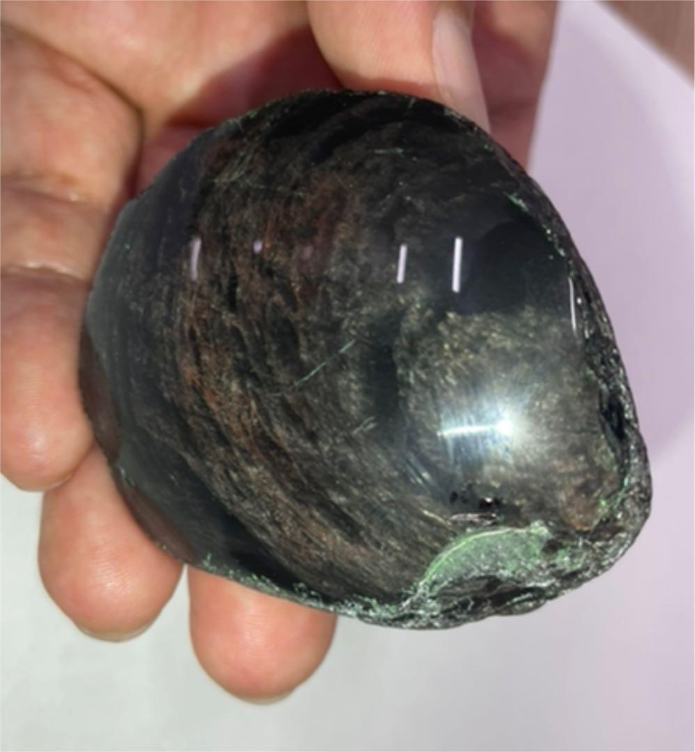 十勝石玲瓏 北海道産レインボーオブシディアン（研磨品） | Pay ID