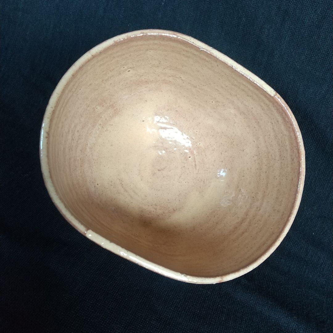 萩焼 大野瑞峰 俵手茶碗 共箱・共布付き 縁起物 長期保管品