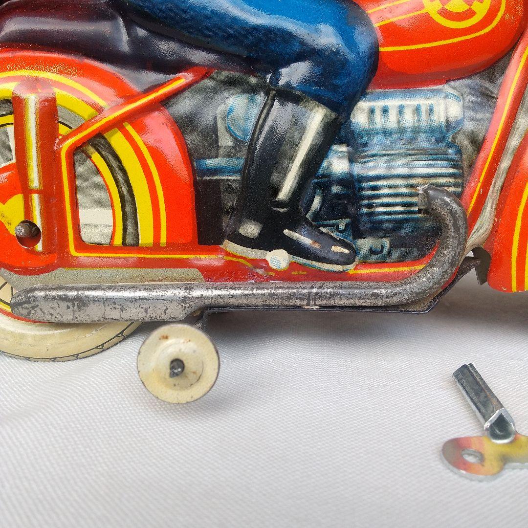 旧ソ連製 ブリキ オートバイ バイク レトロ ビンテージ 昭和 古い