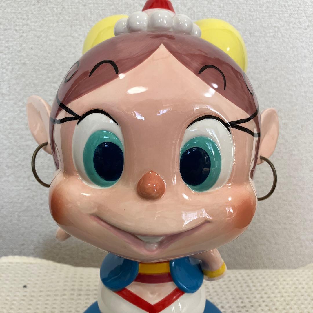 美品 あくびちゃん貯金箱 ハクション大魔王 陶器製 - メルカリ