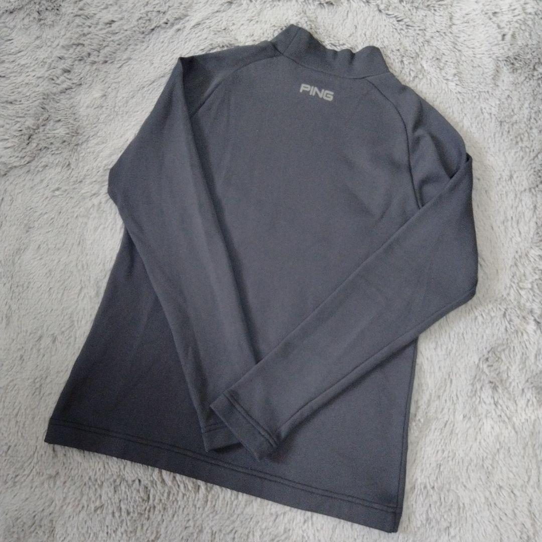 adidas/PING♡モックネック/裏起毛スカートS-M ゴルフ/スポーツ