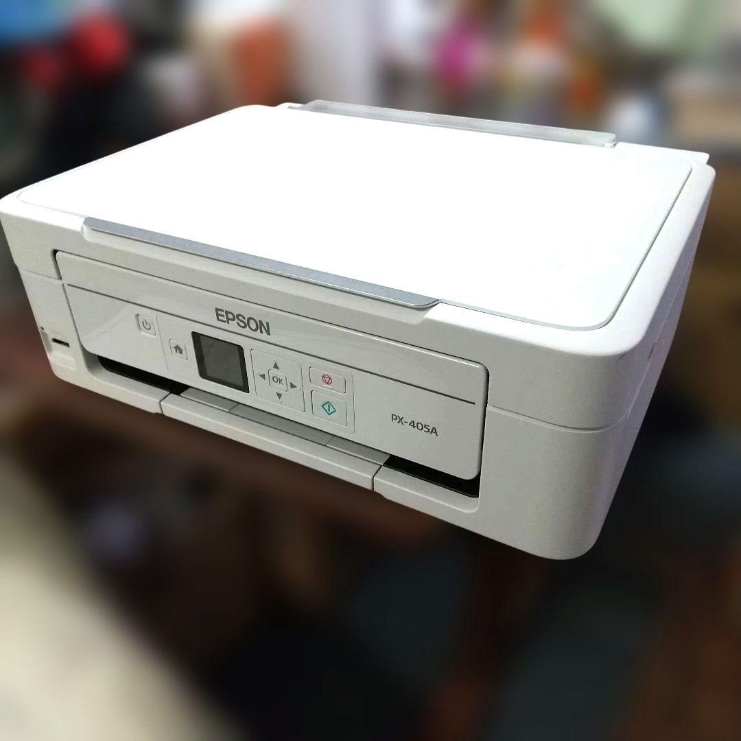 きれいに印刷OK】エプソンインクジェット複合機 カラリオ PX-405A +α