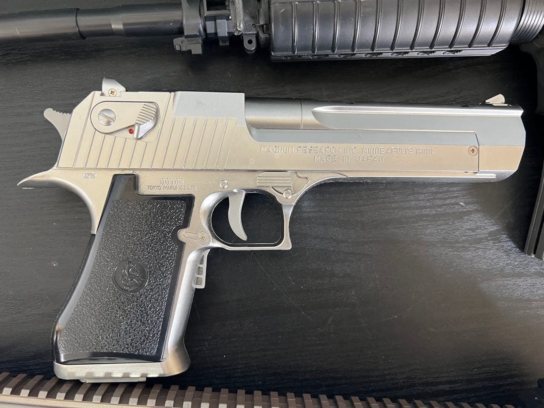 エアガン　4個セット　2つマガジンなし