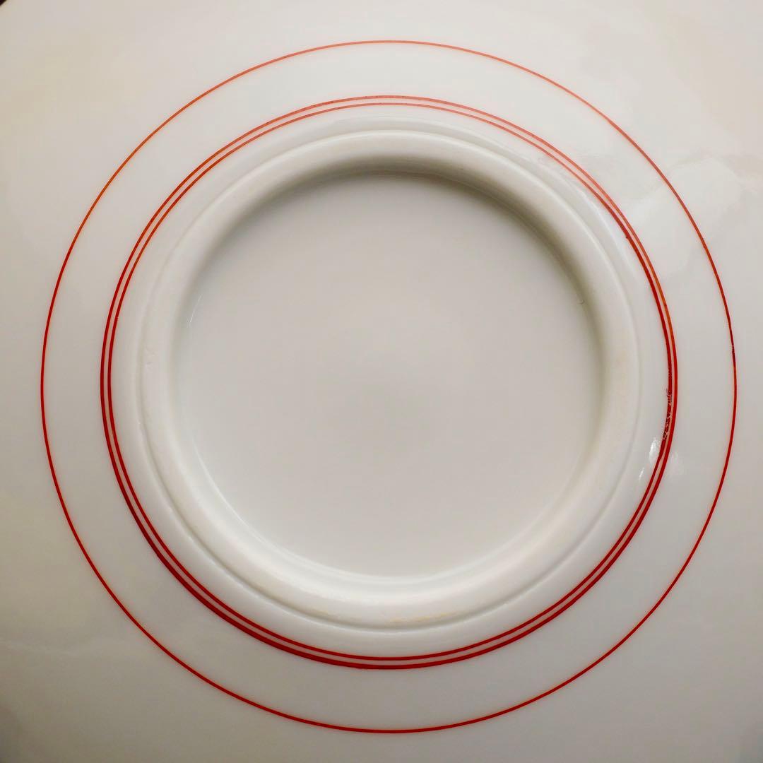 人間国宝 十四代 酒井田柿右衛門 本人作 濁手 すみれ文 皿 共箱 共布 栞付