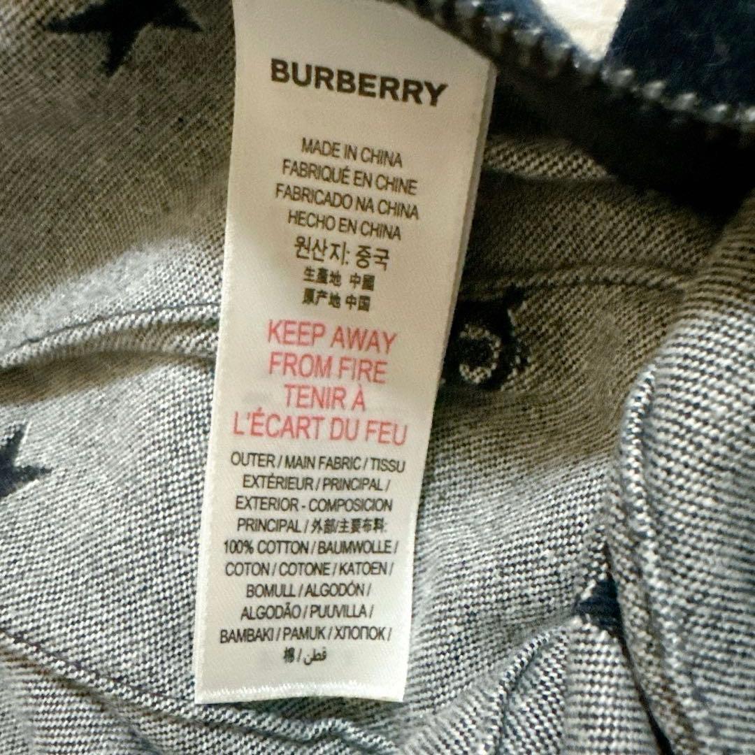 現行タグ　Burberry キュロット パンツ ワイド デニム TBロゴ