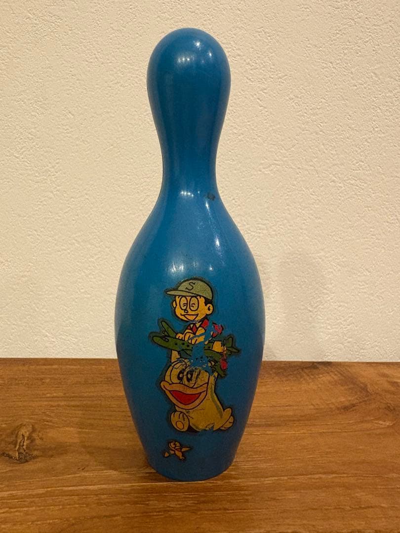 【昭和レトロ】 当時物 オバケのQ太郎 ボーリングピン7本セット 中嶋製作所