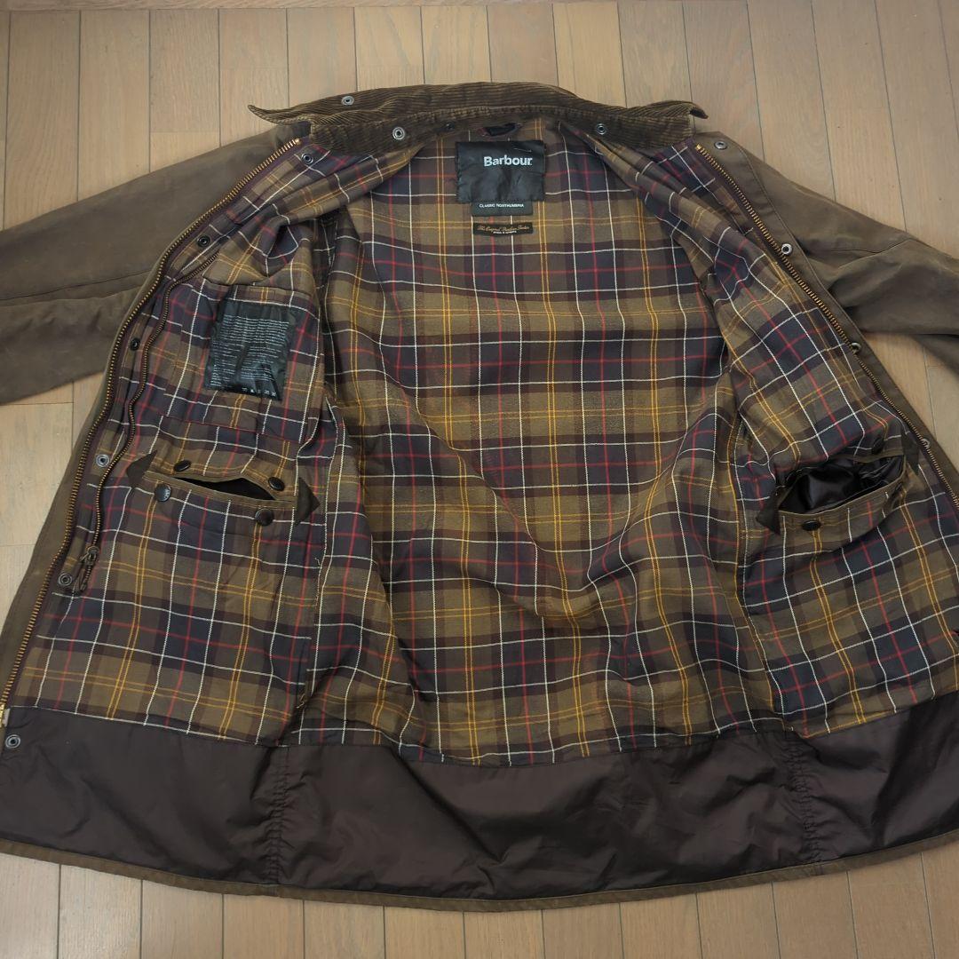 Barbour CLASSIC NORTHUMBRIA コート ブラウン