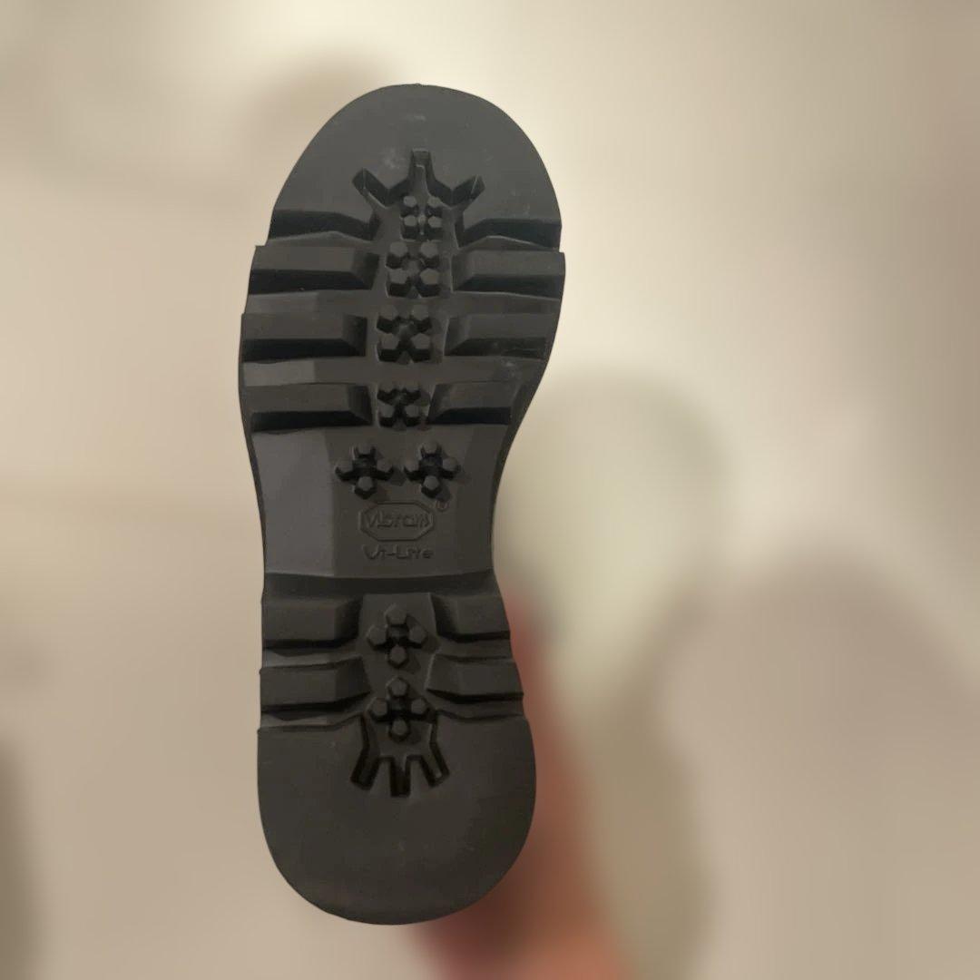 限定値下MAISON SPECIAL ビブラムタンクソールプレーントゥシューズ