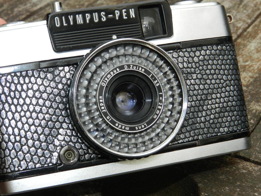 クロコ風 OLYMPUS PEN EE-3 ハーフフィルムカメラ 即撮影可