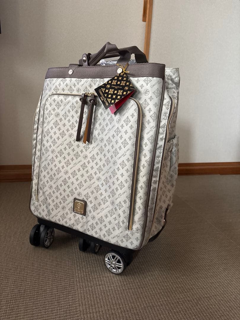 クリスチャン オリビエ】 撥水ジャガード脱着式5輪キャリーケース