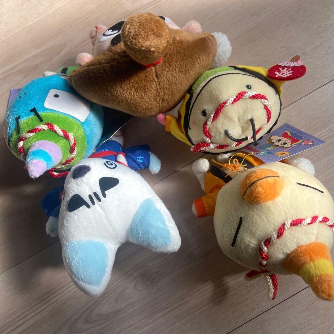 おじゃる丸 ぬいぐるみ 平成レトロ 当時物 非売品 エイコー 年代物 激レア