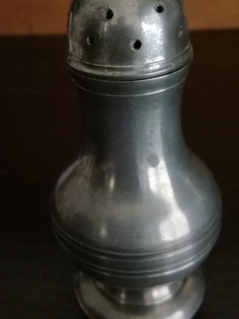 世界の名品 john somers ピューター調味料入れ ソルトシェイカー