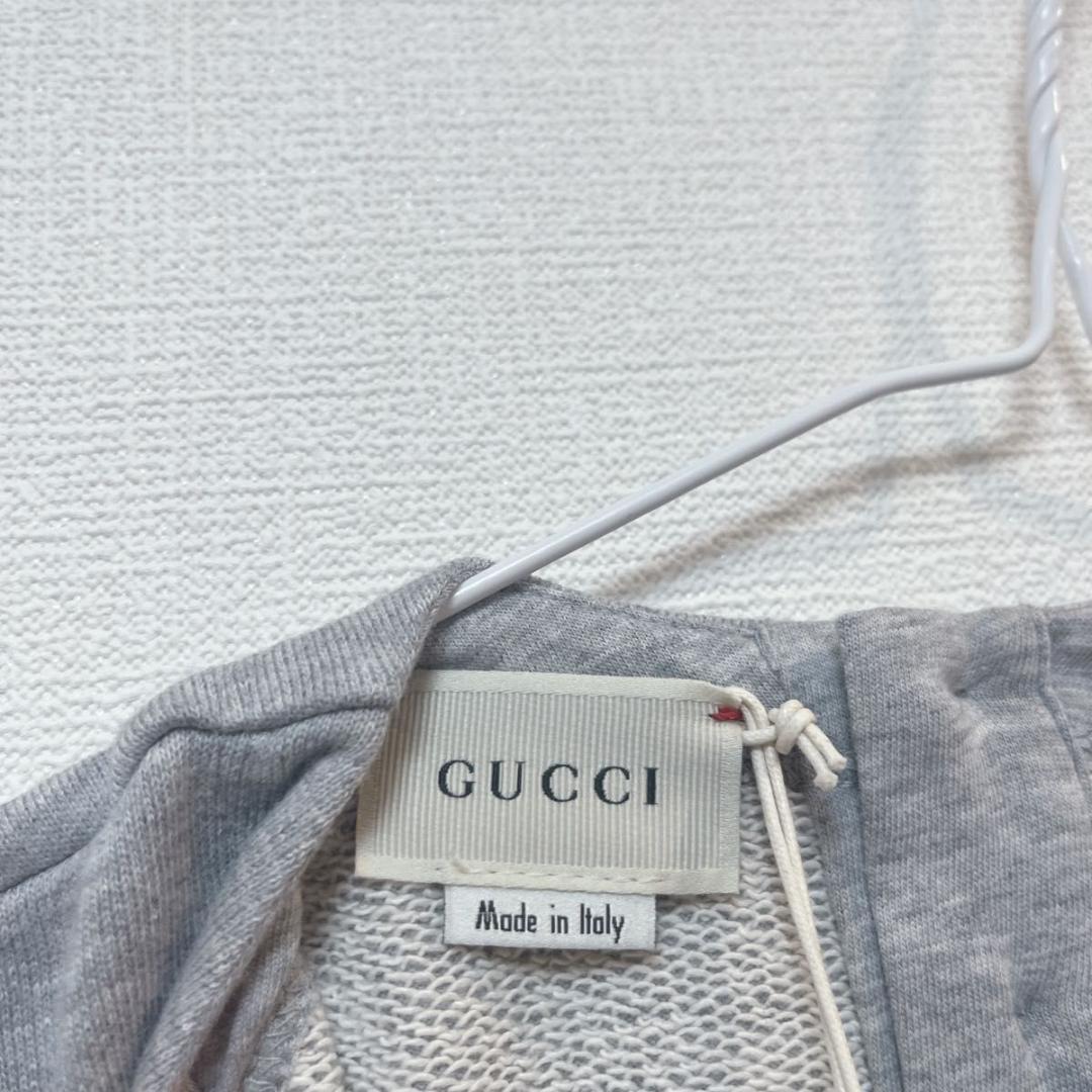 【新品未使用タグ付】GUCCI(グッチ) スパンコールロゴスウェット 120cm