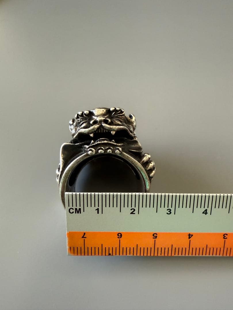 かすう工房 廃番 希少 初期 獅子リング