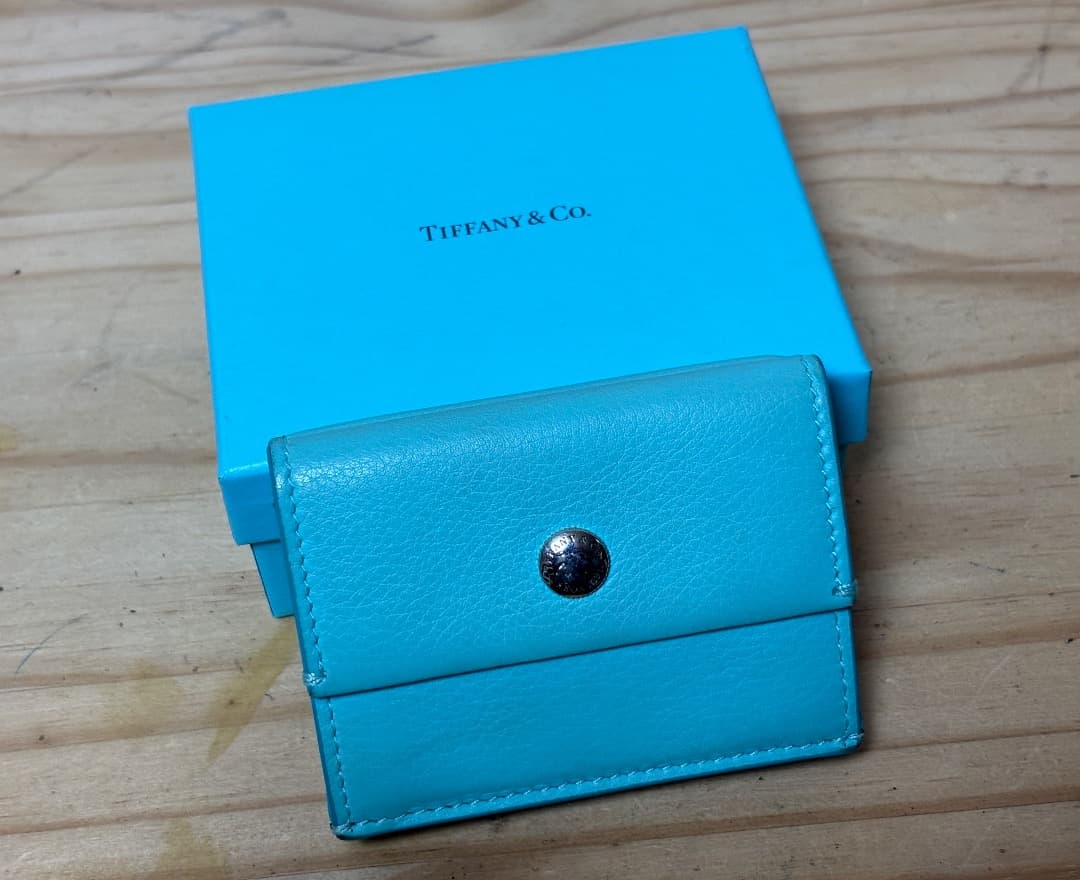 D0108-01 ティファニー 三つ折り財布 - メルカリ
