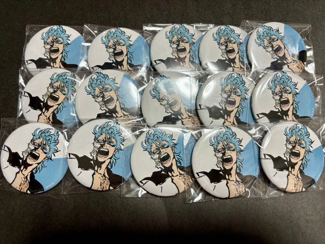 BLEACH グリムジョー 缶バッジまとめ売り