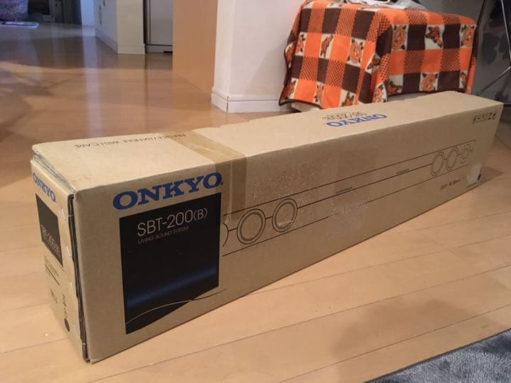 ONKYO 2ch サウンドバーシステム SBT-200(B) 付属品あり ONKYO 2ch