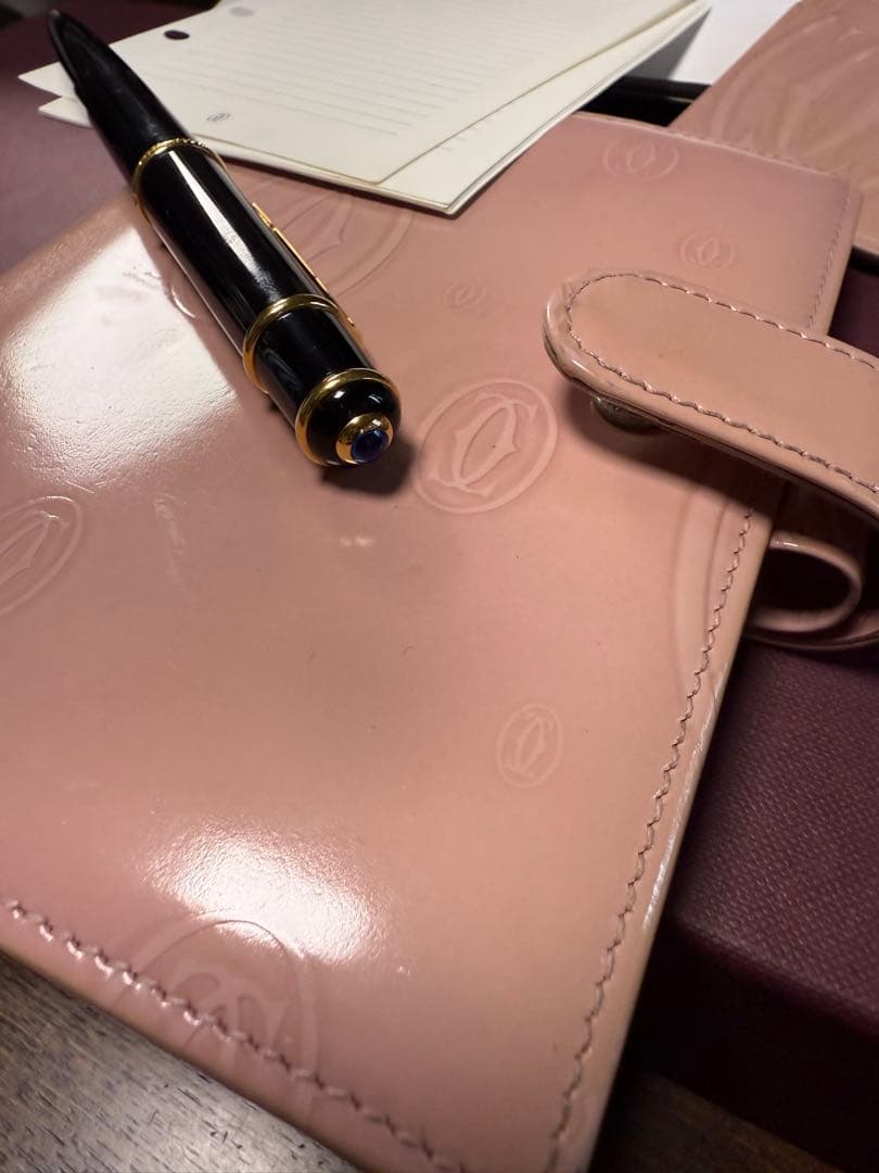 カルティエ　手帳　カードケース　ボールペン　３点セット