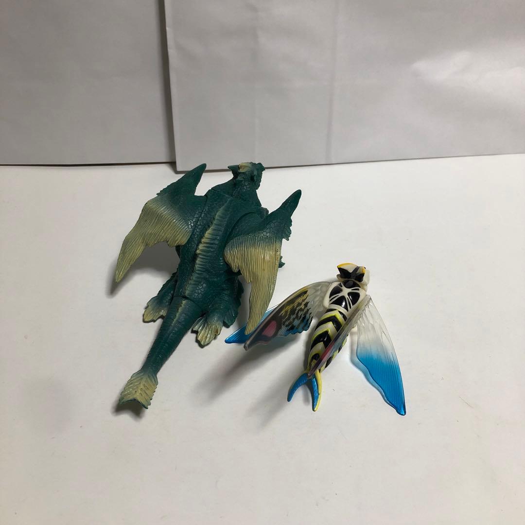 モスラ2 海底の大決戦セット アクアモスラ　ダガーラ　絶版ソフビ　ゴジラ　東宝