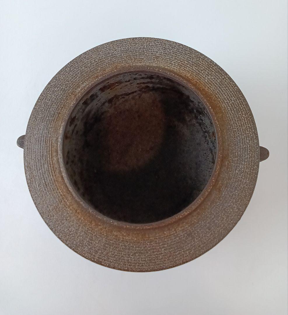 釜師 人間国宝 佐藤浄清】筒釜 糸目地紋 茶道具 美術品 工芸品