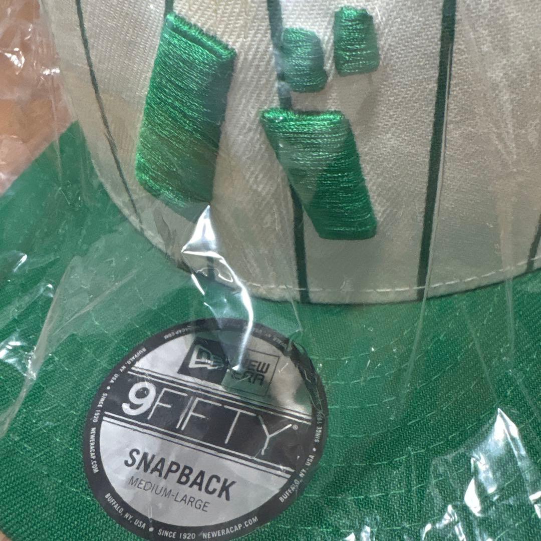 バナナマン バ帽 バイカラーキャップ グリーン　緑