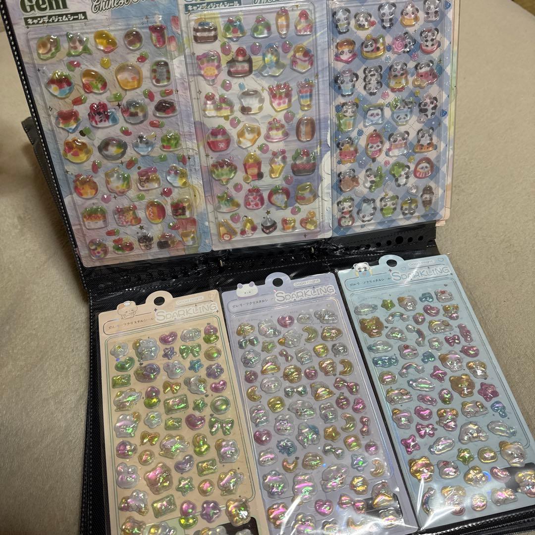 保存ファイル付き⭐︎ボンボンドロップシール うるちゅる　キャラクターシール