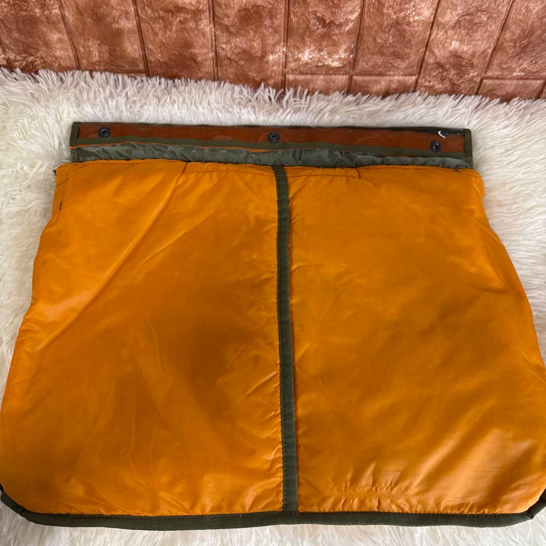 【美品】 ポーター タンカー ブリーフケース L セージグリーン 希少 廃盤品