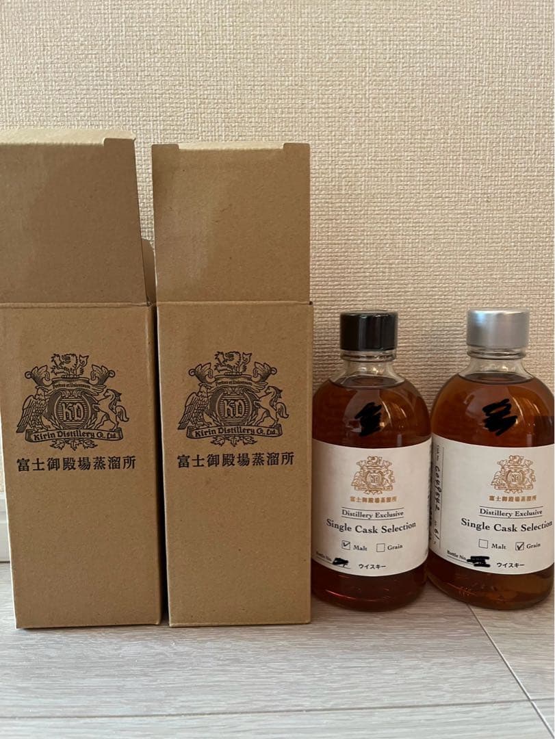 富士山御殿場蒸留所　限定販売ウイスキー　2本セット ff2024_07.jpg