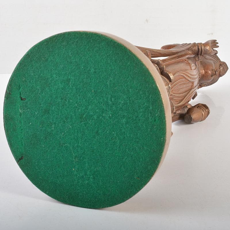 文化勲章受章　彫塑家　澤田政廣作　ブロンズ　聖観音菩薩像　F　R7123B