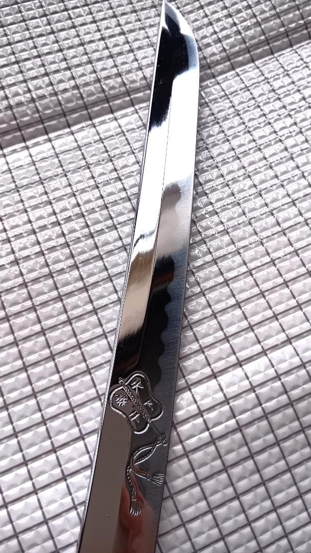 模造刀 木製鞘 紫カバー