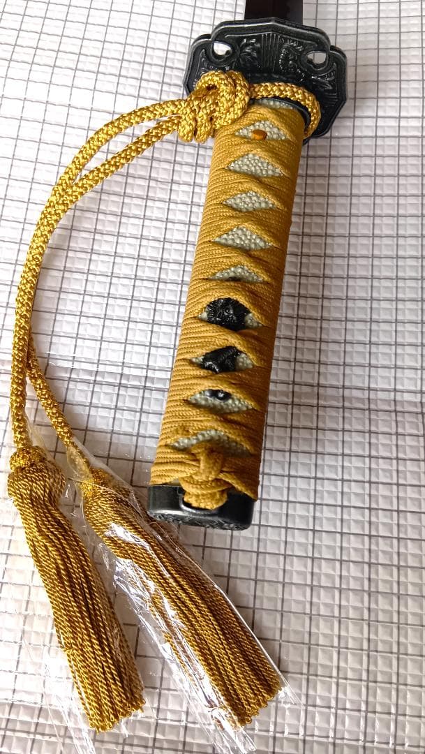 模造刀 木製鞘 紫カバー