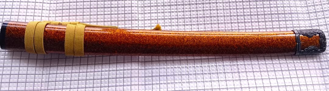 模造刀 木製鞘 紫カバー