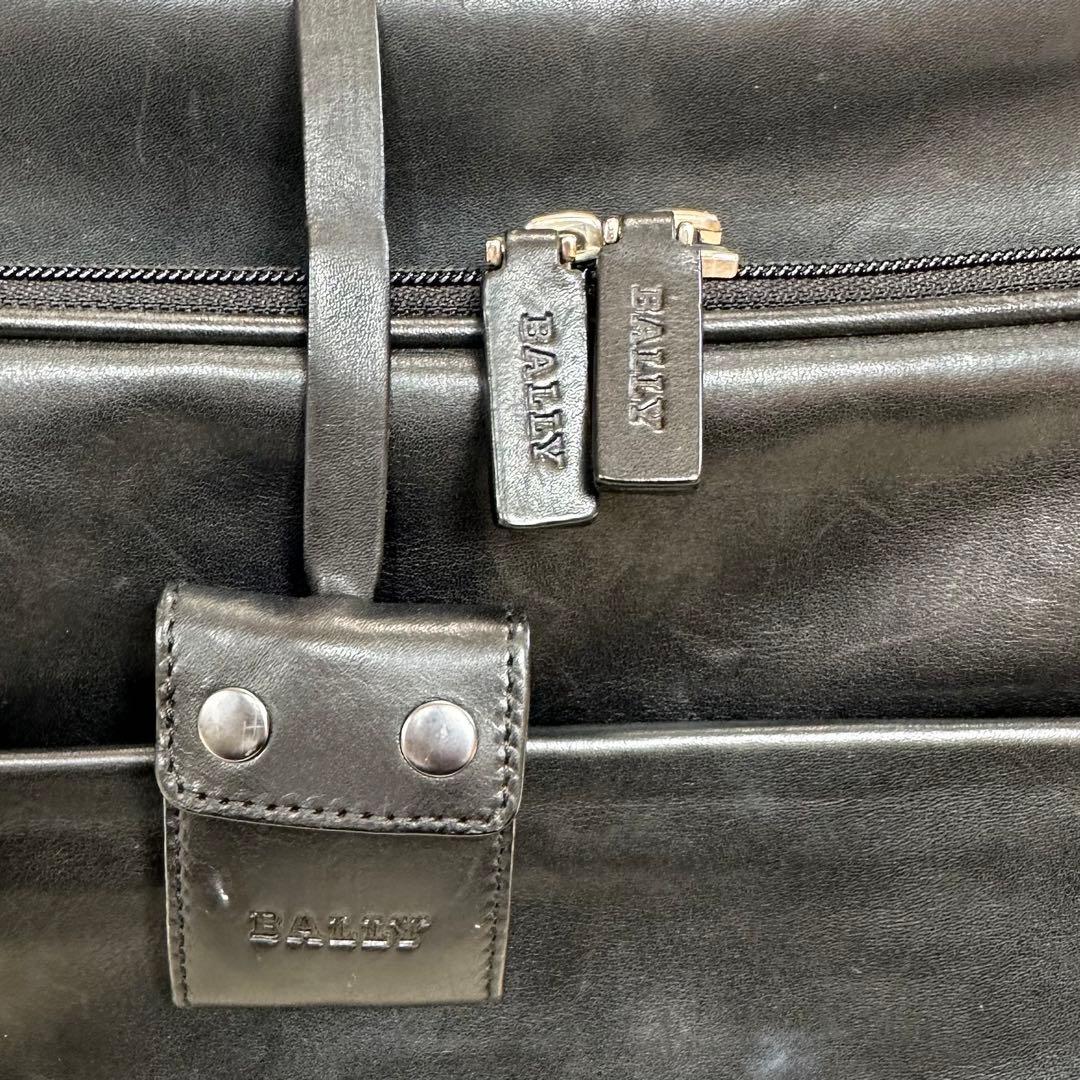 BALLY レザー 鍵付 キャリーバッグ ケース トレスポ 機内持ち込み バリー