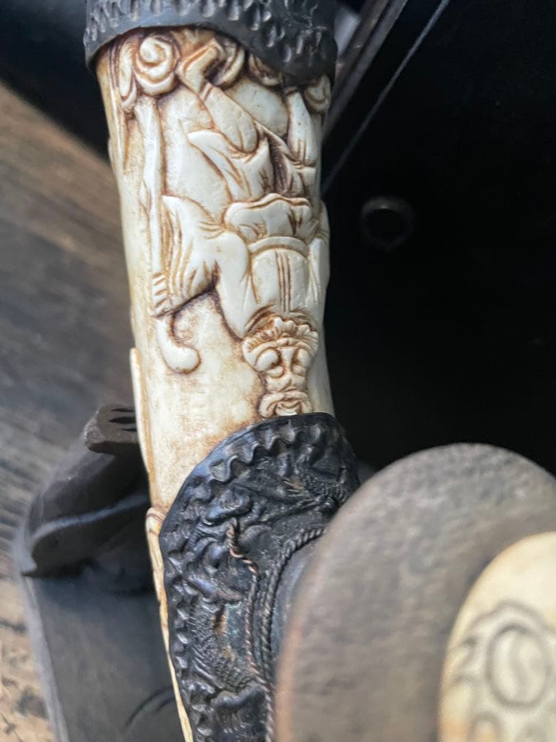 アンティーク 阿片 煙管 アヘンパイプ 煙管筒 中国骨董 中国古玩 古